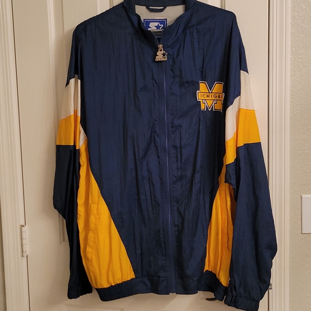 Mens Wolverines Start Jacket Host Pick - image 1